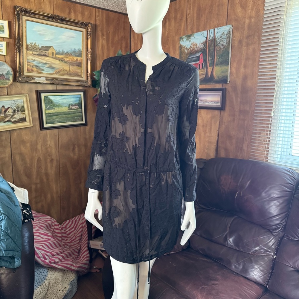 Forest Lily Floral Dress